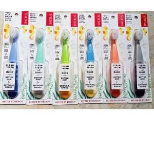 Bàn Chải Siêu Mềm Radius Màu Xanh Dương Cho Bé từ 3 tuổi Totz Plus Brush