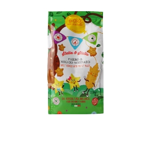Bánh qui hạt kê hữu cơ cho bé Sottolestelle 250g