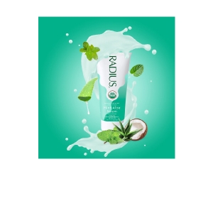 Kem Đánh Răng Hữu Cơ Vị Bạc Hà Lô Hội Radius 85g