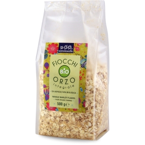 Lúa mạch ngọc trai nguyên cám hữu cơ cán dẹp Sottolestelle 500g