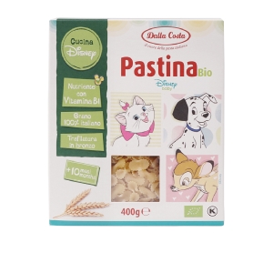 Nui nơ Pastina hữu cơ cho bé 400g Dalla Costa
