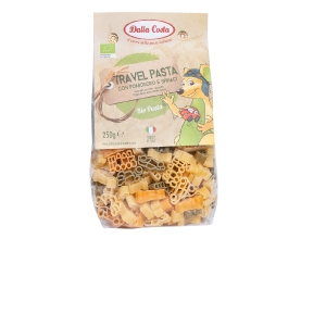 Nui rau củ hữu cơ hình thú 250g Dalla Costa