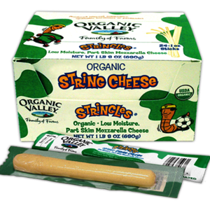 Phô mai Stringles cheese Singles Mozzarella -4/24/1 oz