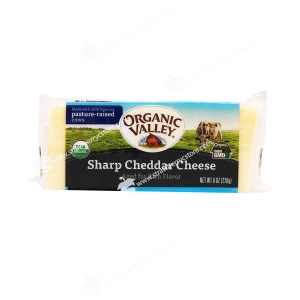 Pho mai tách béo Sharp Cheddar Organic Valley