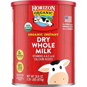 Sữa bột hữu cơ nguyên kem – Horizon Dry whole milk 870g